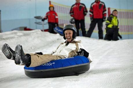 Counting visitors to the Chill Factore