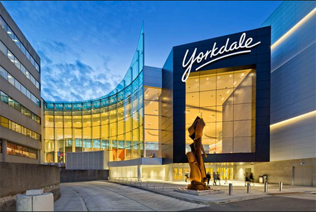 Recording numbers of heavy goods vehicles at the Yorkdale Shopping Mall in Toronto